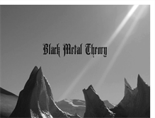 Tablet Screenshot of blackmetaltheory.blogspot.com