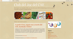 Desktop Screenshot of clubdeljoc.blogspot.com