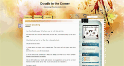 Desktop Screenshot of doodleinthecorner.blogspot.com