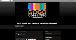 Desktop Screenshot of gogocolectivoarte.blogspot.com