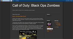 Desktop Screenshot of cod-blackops-zombies.blogspot.com