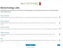 Tablet Screenshot of biotech-job.blogspot.com