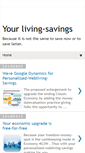 Mobile Screenshot of live-savings4g3w.blogspot.com