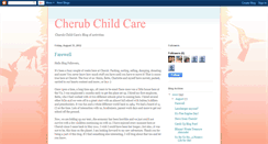 Desktop Screenshot of cherubchildcare.blogspot.com