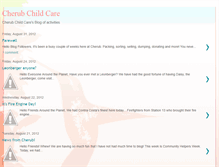 Tablet Screenshot of cherubchildcare.blogspot.com