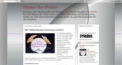 Desktop Screenshot of hinter-der-fichte.blogspot.com