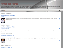 Tablet Screenshot of hinter-der-fichte.blogspot.com