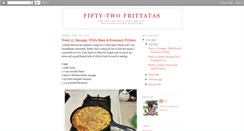Desktop Screenshot of fiftytwofrittatas.blogspot.com