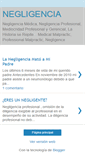 Mobile Screenshot of negligenciahumana.blogspot.com