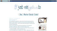 Desktop Screenshot of justaddglueto.blogspot.com