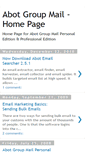 Mobile Screenshot of abot-group-mail.blogspot.com