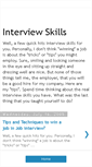 Mobile Screenshot of interviewskills-job.blogspot.com