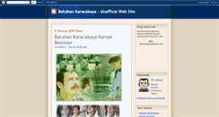 Desktop Screenshot of batuhankaracakaya.blogspot.com