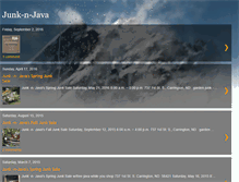 Tablet Screenshot of junk-n-java.blogspot.com