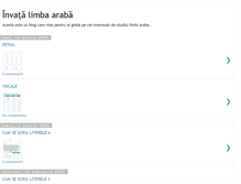 Tablet Screenshot of limba-araba.blogspot.com