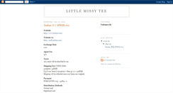 Desktop Screenshot of lilmissytee.blogspot.com