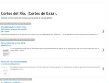 Tablet Screenshot of cortesdelrio.blogspot.com