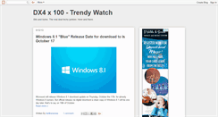 Desktop Screenshot of dx4100.blogspot.com