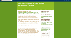 Desktop Screenshot of fairfieldproperties.blogspot.com