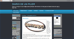 Desktop Screenshot of diariodeunpilier.blogspot.com