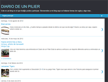 Tablet Screenshot of diariodeunpilier.blogspot.com