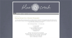 Desktop Screenshot of bluecrushphotography.blogspot.com