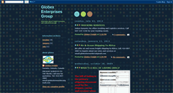 Desktop Screenshot of globexinternational.blogspot.com