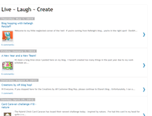 Tablet Screenshot of livelaughcreate-luann.blogspot.com