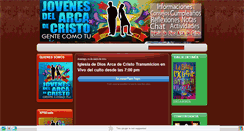 Desktop Screenshot of jovenesdelarcadecristo.blogspot.com