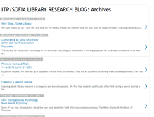 Tablet Screenshot of itplibrary.blogspot.com
