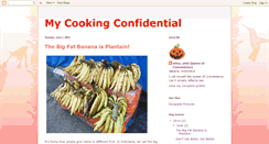 Desktop Screenshot of cooking-confidential.blogspot.com