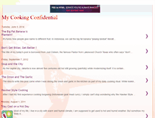 Tablet Screenshot of cooking-confidential.blogspot.com
