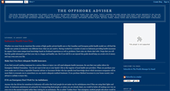 Desktop Screenshot of offshoreadviser.blogspot.com