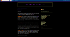 Desktop Screenshot of blogdajetx.blogspot.com