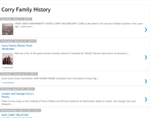Tablet Screenshot of corry-history.blogspot.com