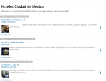 Tablet Screenshot of hotelesciudaddemexico.blogspot.com