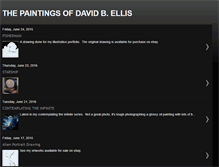 Tablet Screenshot of davidellisart.blogspot.com