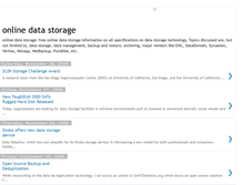 Tablet Screenshot of onlinedatastorage.blogspot.com