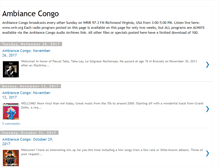 Tablet Screenshot of ambiancecongo.blogspot.com