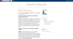 Desktop Screenshot of infinity-downline-review.blogspot.com