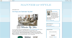 Desktop Screenshot of mannerofstyle.blogspot.com