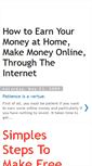 Mobile Screenshot of how-earn-money-at-home.blogspot.com