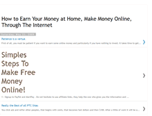 Tablet Screenshot of how-earn-money-at-home.blogspot.com