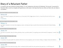 Tablet Screenshot of diaryofareluctantfather.blogspot.com
