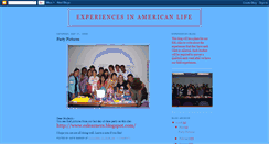 Desktop Screenshot of americanlifeexperiences.blogspot.com