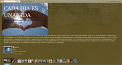 Desktop Screenshot of cadadiaesunavida.blogspot.com
