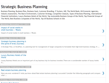 Tablet Screenshot of businessplanninghub.blogspot.com