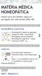 Mobile Screenshot of materiamedicahomeopatica.blogspot.com