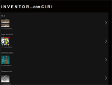 Tablet Screenshot of inventorconciri.blogspot.com