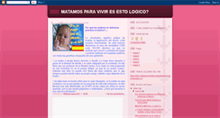 Desktop Screenshot of muerteoresponsabilidad.blogspot.com